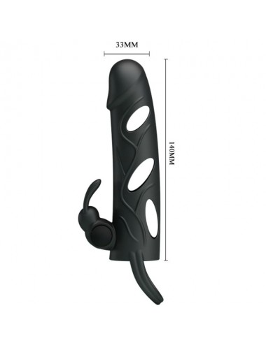 PRETTY LOVE - SILICONE COVER WITH VIBRATION 14 CM 2.0