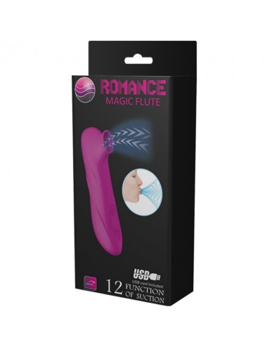 ROMANCE MAGIC FLUTE STIMULATOR 12 FUNCTIONS OF SUCTION