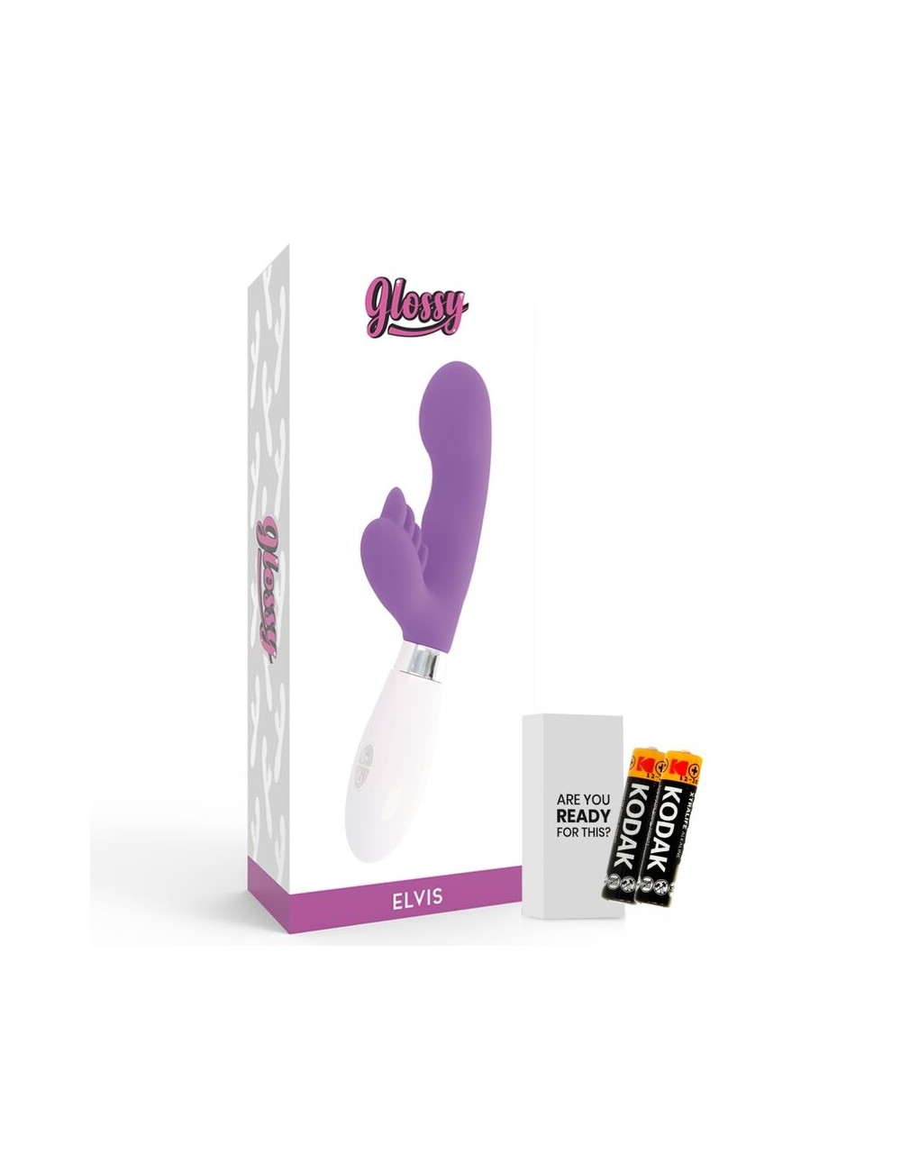 GLOSSY RABBIT ELVIS PURPLE