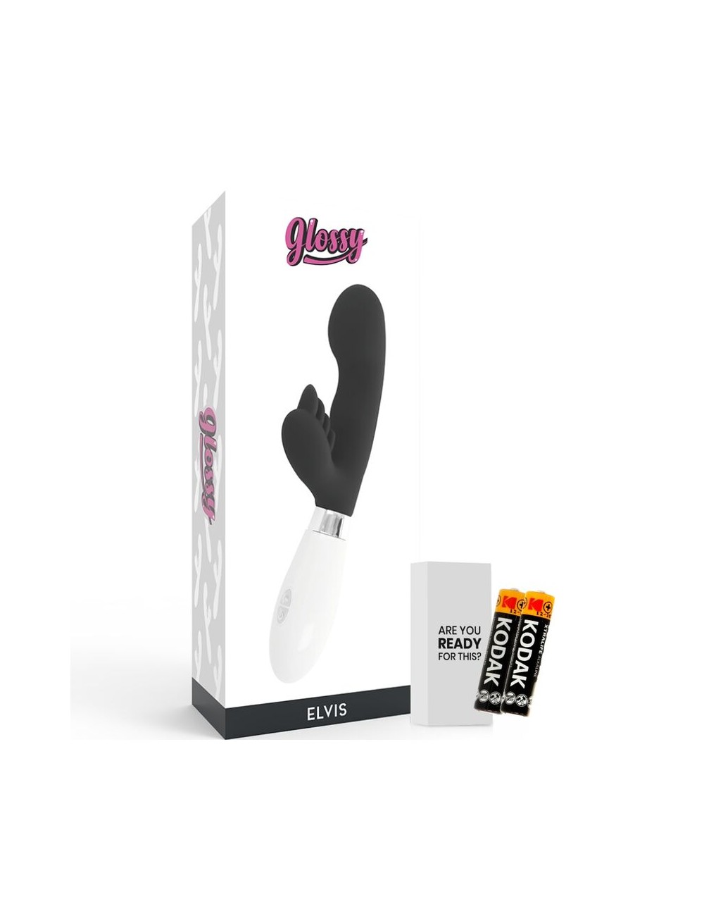 GLOSSY ELVIS RABBIT BLACK