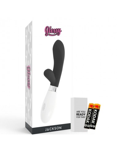 GLOSSY JACKSON RABBIT BLACK