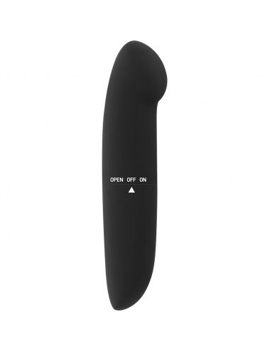 GLOSSY PHIL VIBRATOR BLACK