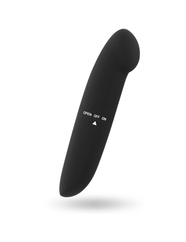 GLOSSY PHIL VIBRATOR BLACK