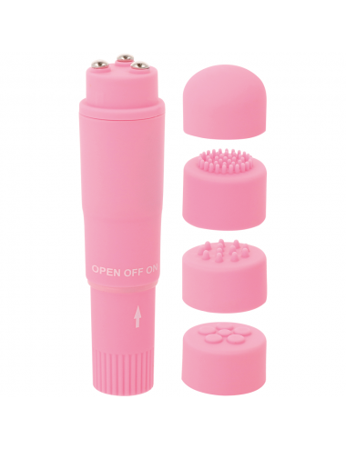 GLOSSY KURT POCKET MASSAGER PINK