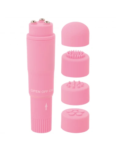 GLOSSY KURT POCKET MASSAGER PINK
