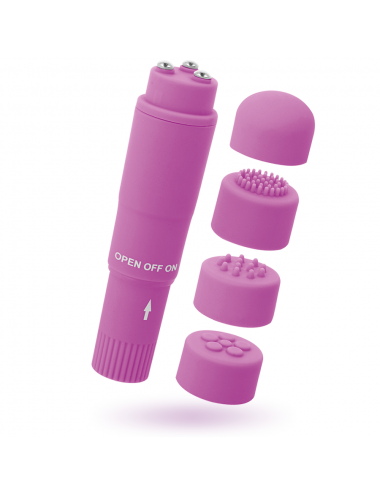 GLOSSY KURT POCKET MASSAGER PURPLE