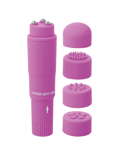 GLOSSY KURT POCKET MASSAGER PURPLE