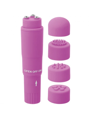 GLOSSY KURT POCKET MASSAGER PURPLE