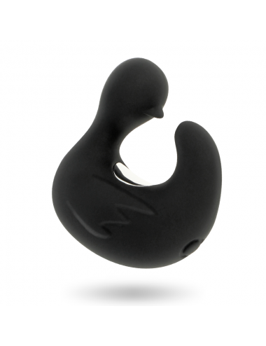 BLACK&SILVER DUCKYMANIA VIBRATOR BLACK