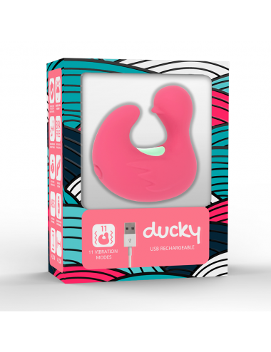 HAPPY LOKY DUCKYMANIA RECHARGEABLE SILICONE STIMULATOR FINGER