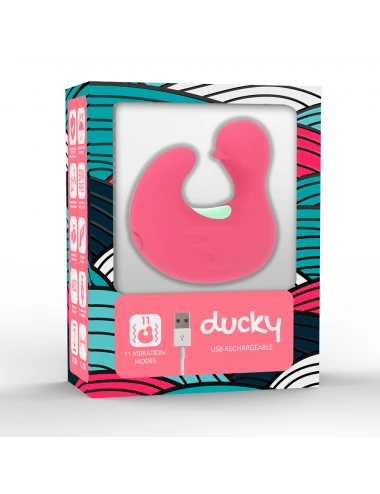 HAPPY LOKY DUCKYMANIA RECHARGEABLE SILICONE STIMULATOR FINGER
