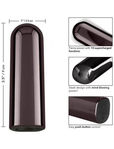 CALEX GLAM BULLET VIBRATOR BLACK