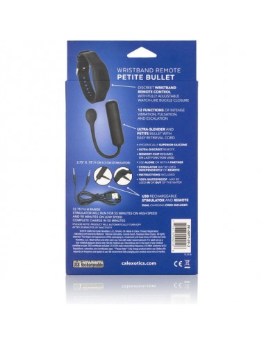 CALEXOTICS - WRISTBAND REMOTE PETITE BULLET