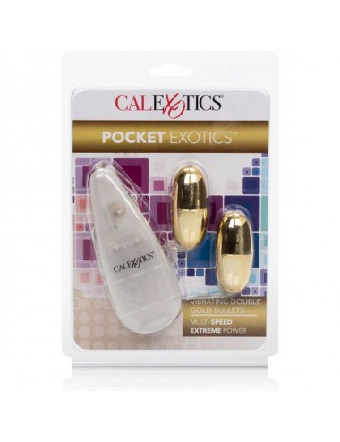 CALEXOTICS - VIBRATING BULLETS GOLD DUO