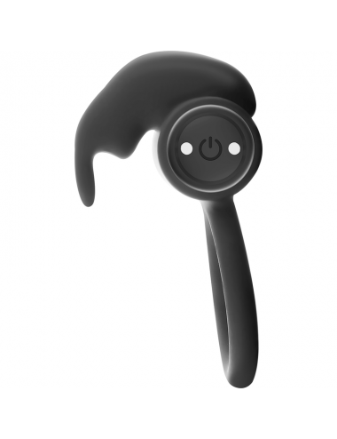 BLACK&SILVER - BURTON RING 10 VIBRATION MODES BLACK