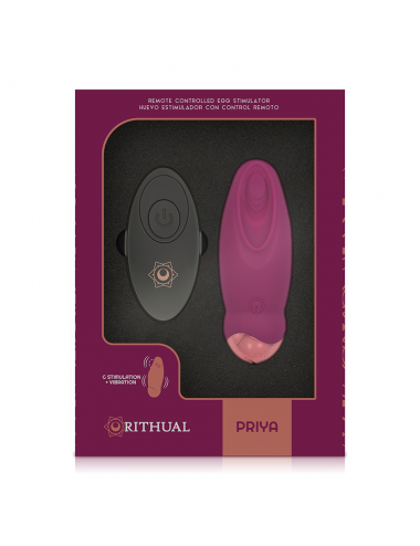 RITHUAL - PRIYA EGG REMOTE CONTROL G-SPOT + VIBRATION