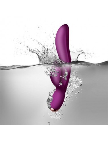 ROCKS-OFF REGALA WATERPROOF RECHARGEABLE VIBRATOR - PURPLE