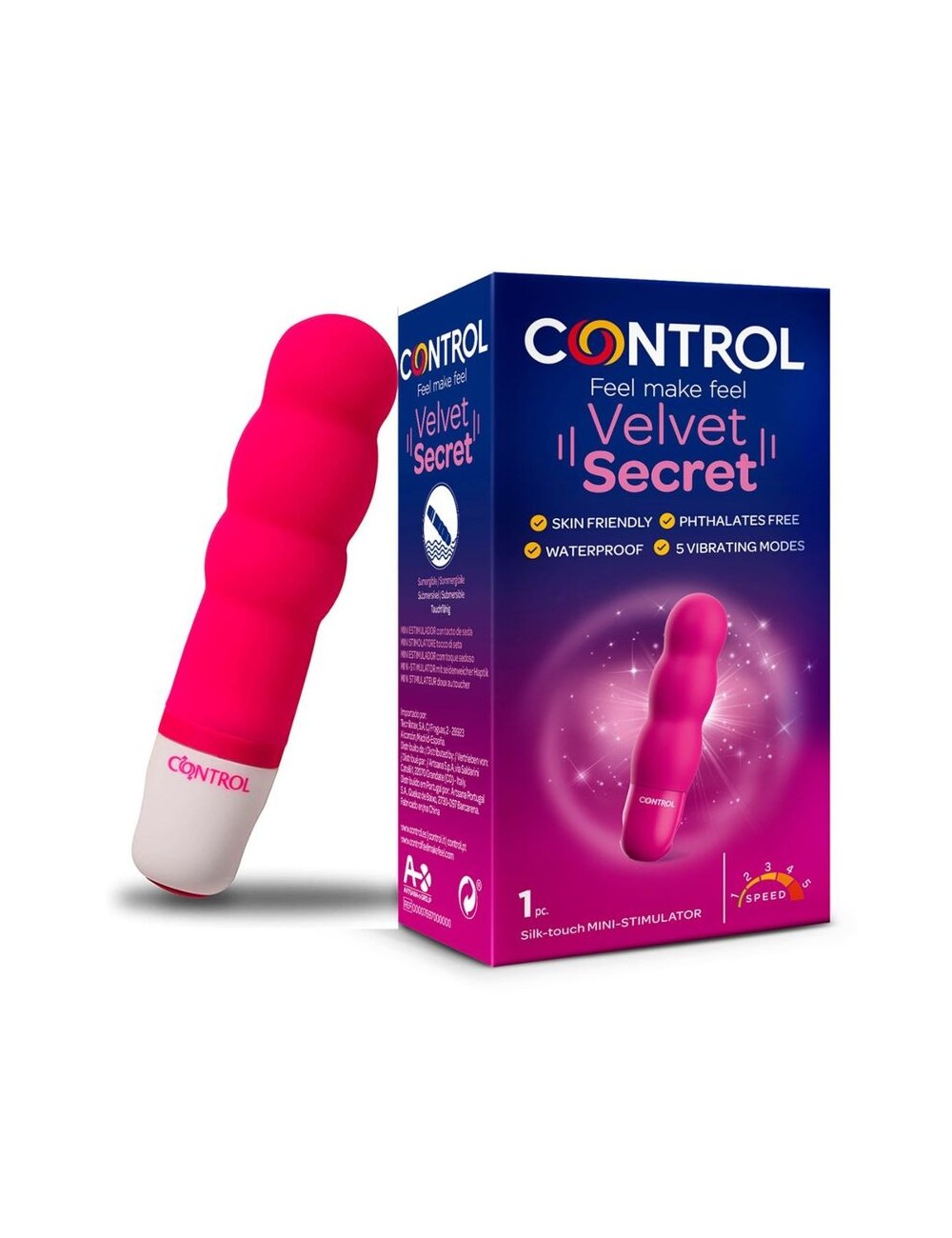CONTROL VELVET SECRET MINI ESTIMULATOR