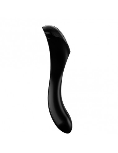 SATISFYER - CANDY CANE FINGER VIBRATOR BLACK