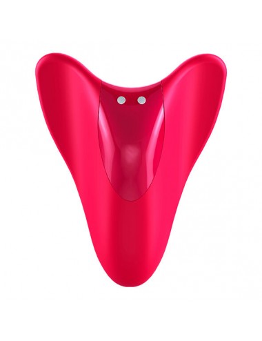 SATISFYER - HIGH FLY FINGER VIBRATOR FUCHSIA