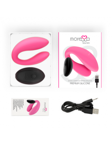 MORESSA - LAUREN REMOTE CONTROL STIMULATOR FOR COUPLES