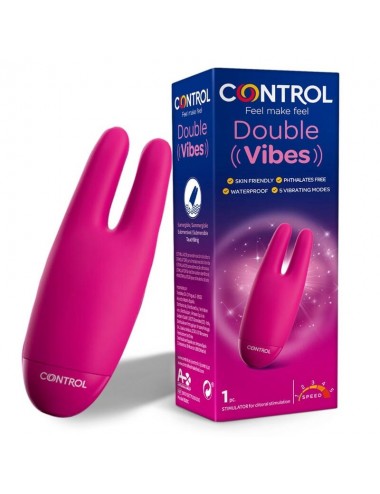 CONTROL DOUBLE VIBES FOR CLITORAL STIMULATION