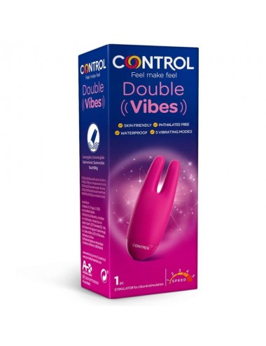 CONTROL DOUBLE VIBES FOR CLITORAL STIMULATION