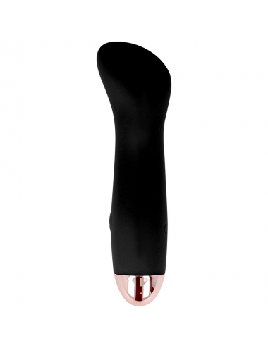 DOLCE VITA RECHARGEABLE VIBRATOR ONE BLACK 7 SPEED