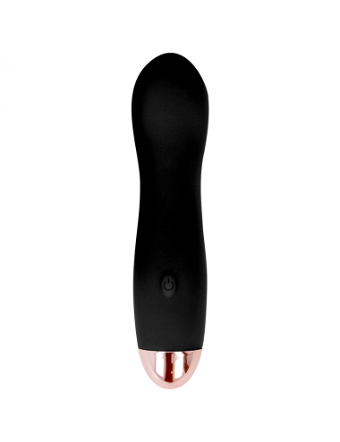 DOLCE VITA RECHARGEABLE VIBRATOR ONE BLACK 7 SPEED