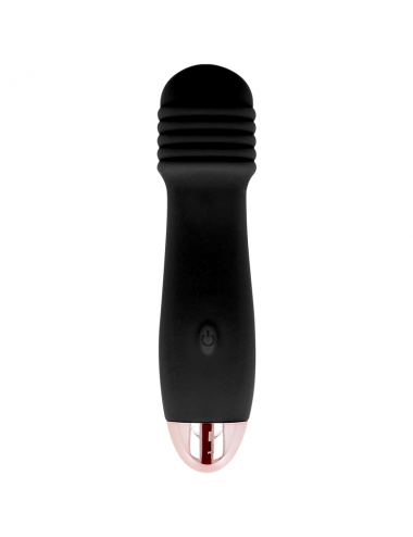 DOLCE VITA RECHARGEABLE VIBRATOR THREE BLACK 7 SPEED