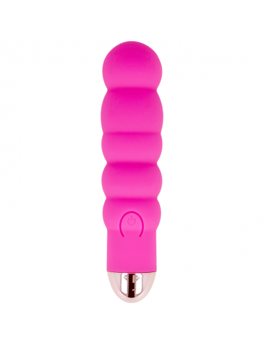 DOLCE VITA RECHARGEABLE VIBRATOR SIX PINK 7 SPEEDS