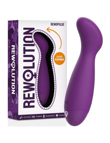 REWOLUTION REWOPULSE FLEXIBLE VIBRATOR STIMULATOR POINT G