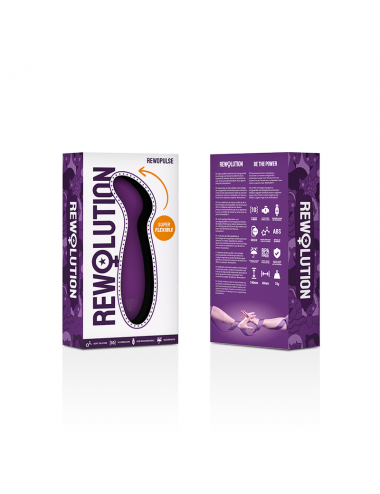 REWOLUTION - REWOPULSE FLEXIBLE VIBRATOR G-POINT STIMULATOR