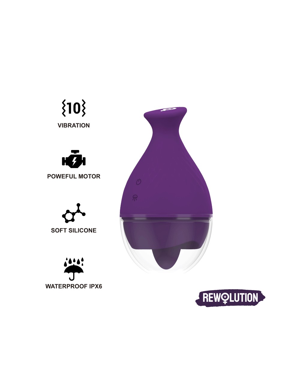 REWOLUTION REWOLINGO TONGUE STIMULATING VIBE