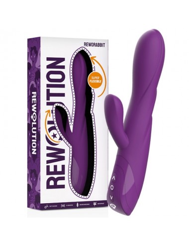 REWOLUTION REWORABBIT FLEXIBLE VIBRATOR WITH RABBIT