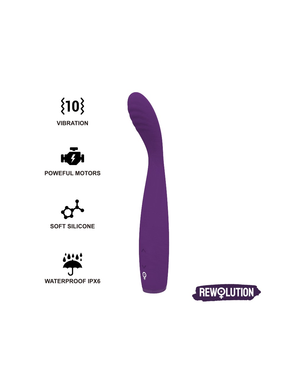 REWOLUTION REWOSTIM FLEXIBLE VIBRATOR REWOLUTION REWOSTIM FLEXIBLE VIBRATOR