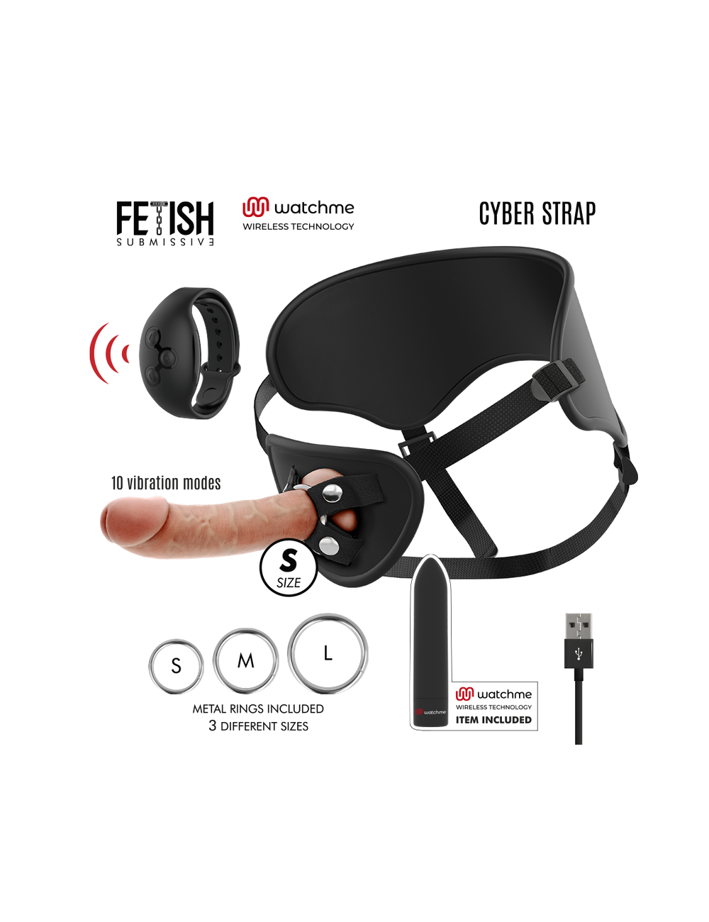CYBER STRAP HARNESS WITH DILDO AND BULLET REMOTE CONTROL WATCHME S TECHNOLOGY CYBER STRAP HARNESS WITH DILDO AND BULLET REMOTE CONTROL WATCHME S TECHNOLOGY