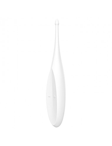SATISFYER TWIRLING FUN TIP VIBRATOR - WHITE