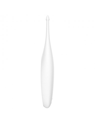 SATISFYER TWIRLING FUN TIP VIBRATOR - WHITE