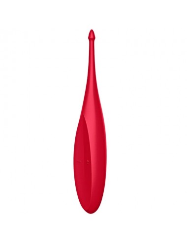 SATISFYER TWIRLING FUN TIP VIBRATOR - RED