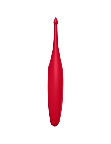 SATISFYER TWIRLING FUN TIP VIBRATOR - RED