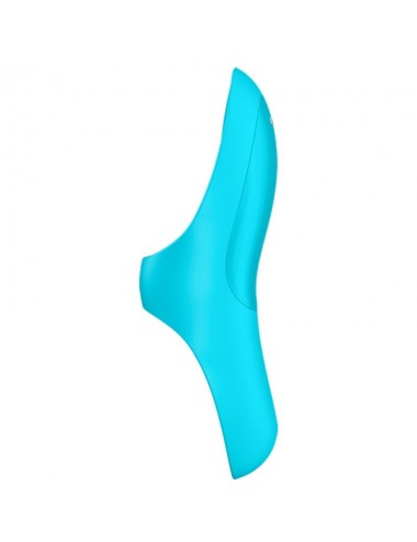 SATISFYER TEASER FINGER VIBRATOR - BLUE LIGHT