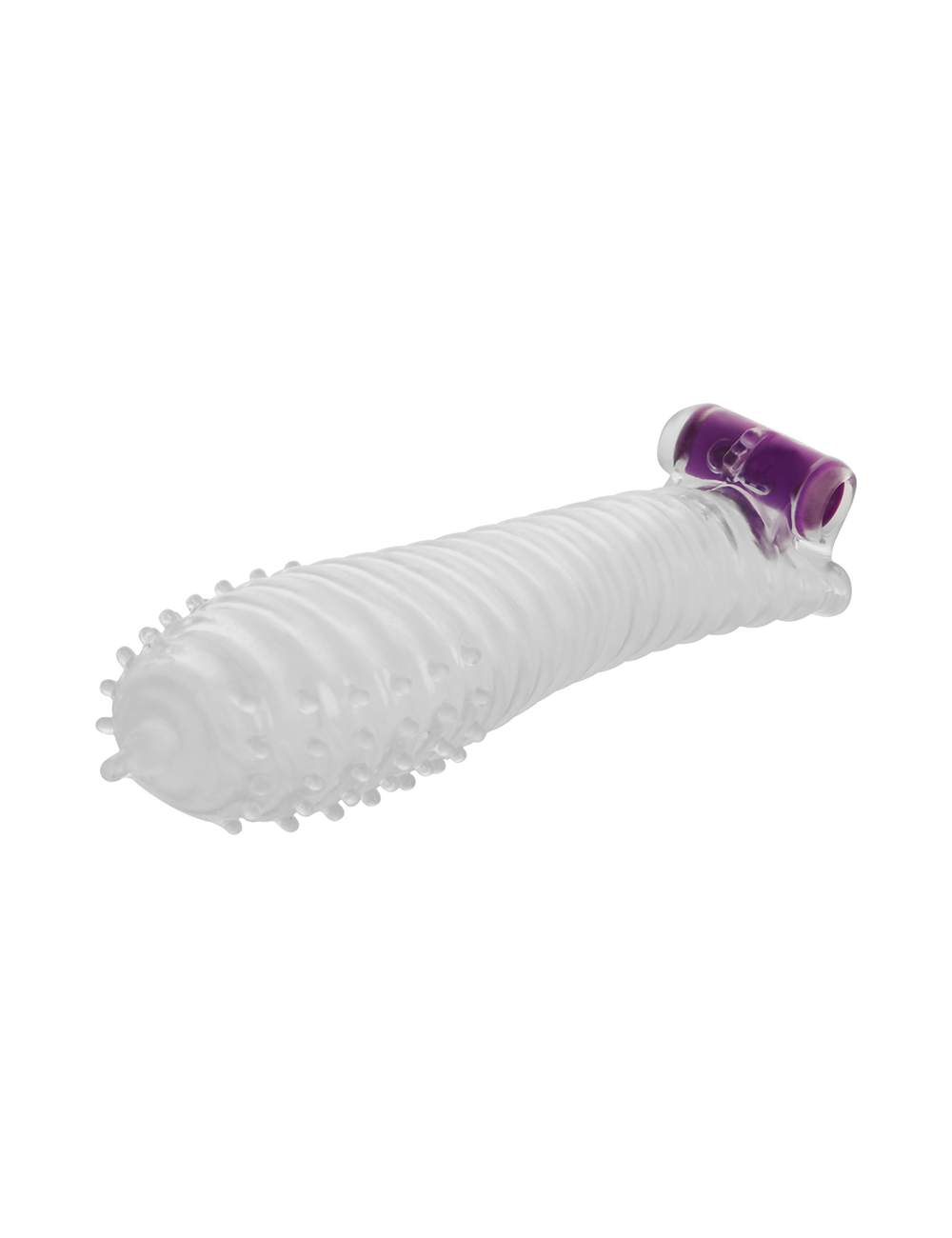 OHMAMA TEXTURED PENIS SLEEVE WITH VIBRATING BULLET