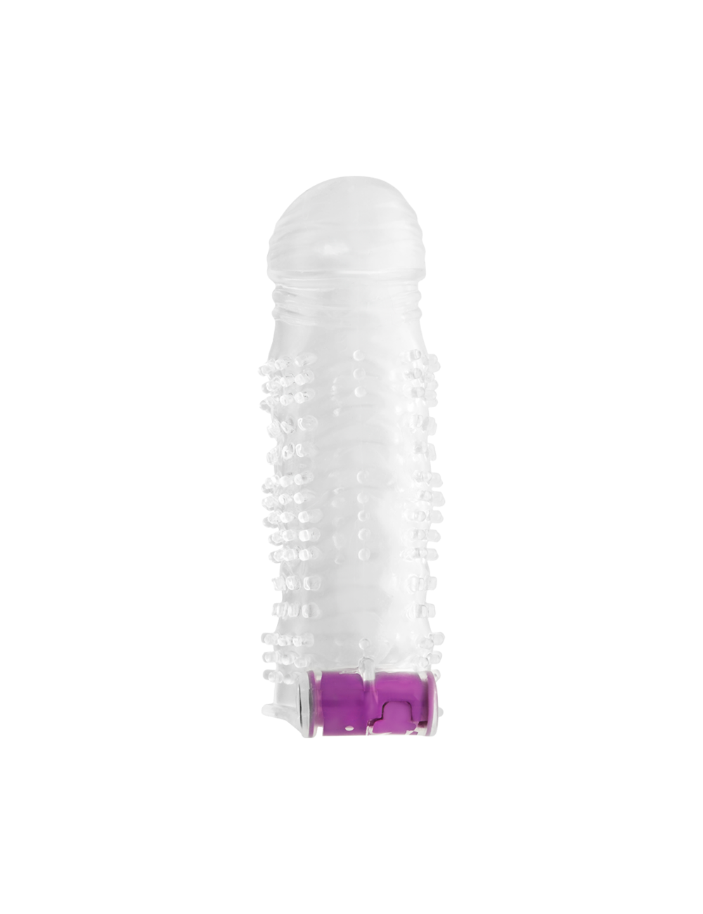 OHMAMA TEXTURED PENIS SLEEVE WITH VIBRATING BULLET