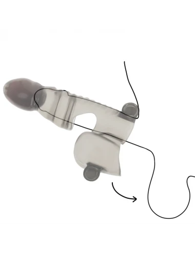 OHMAMA PENIS AND TESTICLES SLEEVE - 3 MOTORS