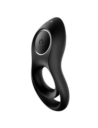 SATISFYER LEGENDARY DUO RING VIBRATOR - BLACK