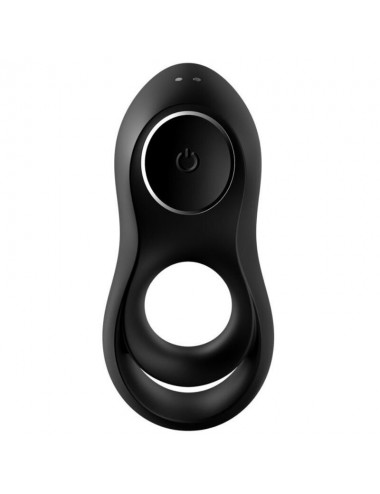 SATISFYER - LEGENDARY DUO RING VIBRATOR BLACK