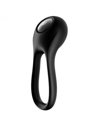 SATISFYER MAJESTIC DUO RING VIBRATOR - BLACK