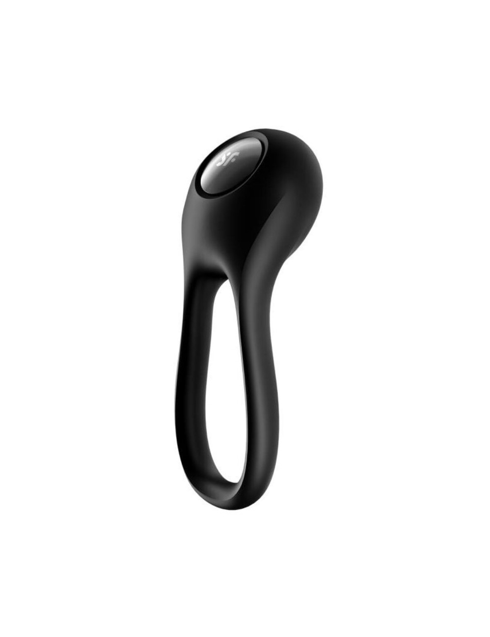 SATISFYER MAJESTIC DUO RING VIBRATOR - BLACK