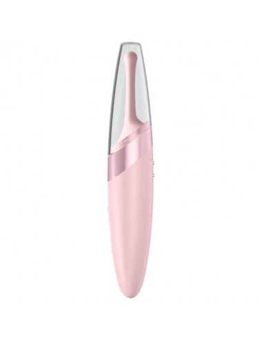 SATISFYER TWIRLING DELIGHT CLIT TIP VIBRATOR - PINK